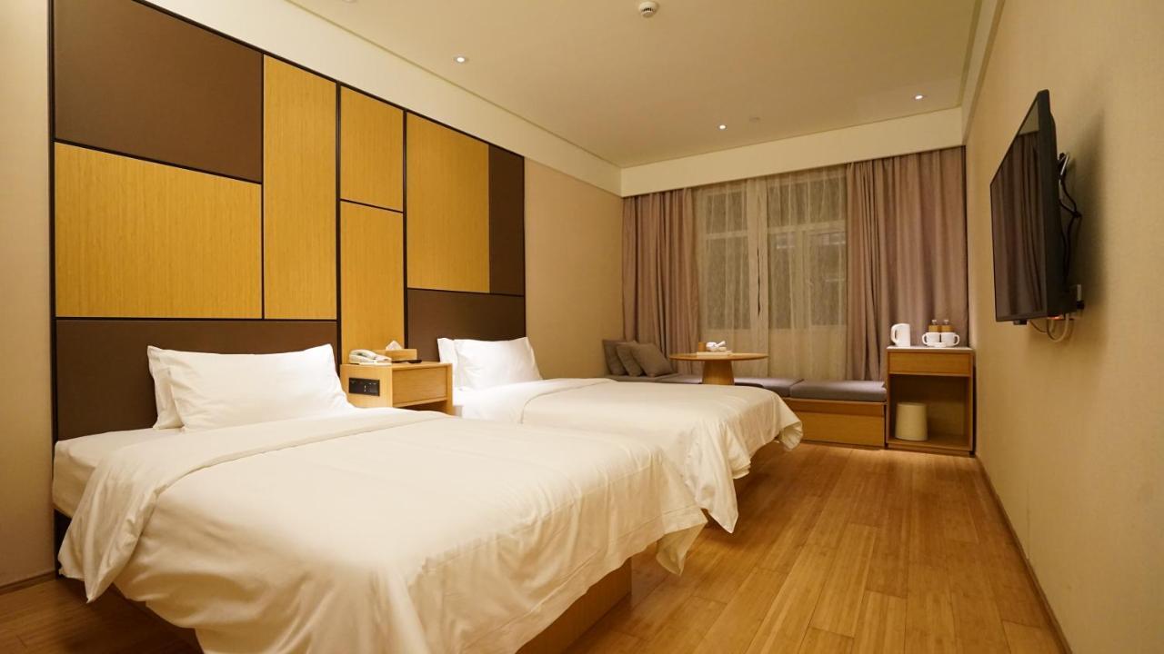 Ji Hotel Shanghai Railway Station West Tianmu Road Exterior foto